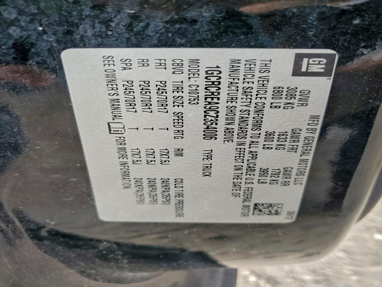 2012 Chevrolet Silverado C1500 ls