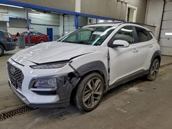 Hyundai salvage cars for sale: 2021 Hyundai Kona Limited