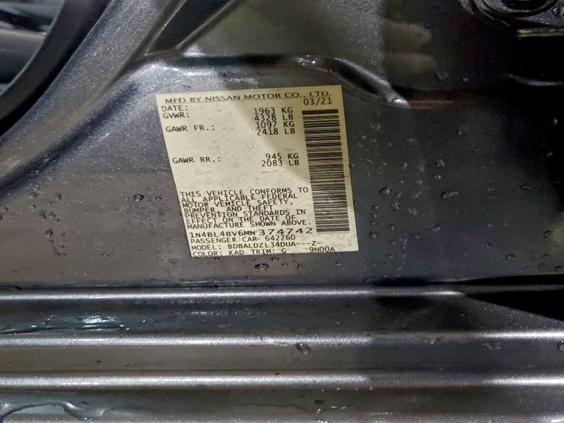 2021 Nissan Altima 2.5 s