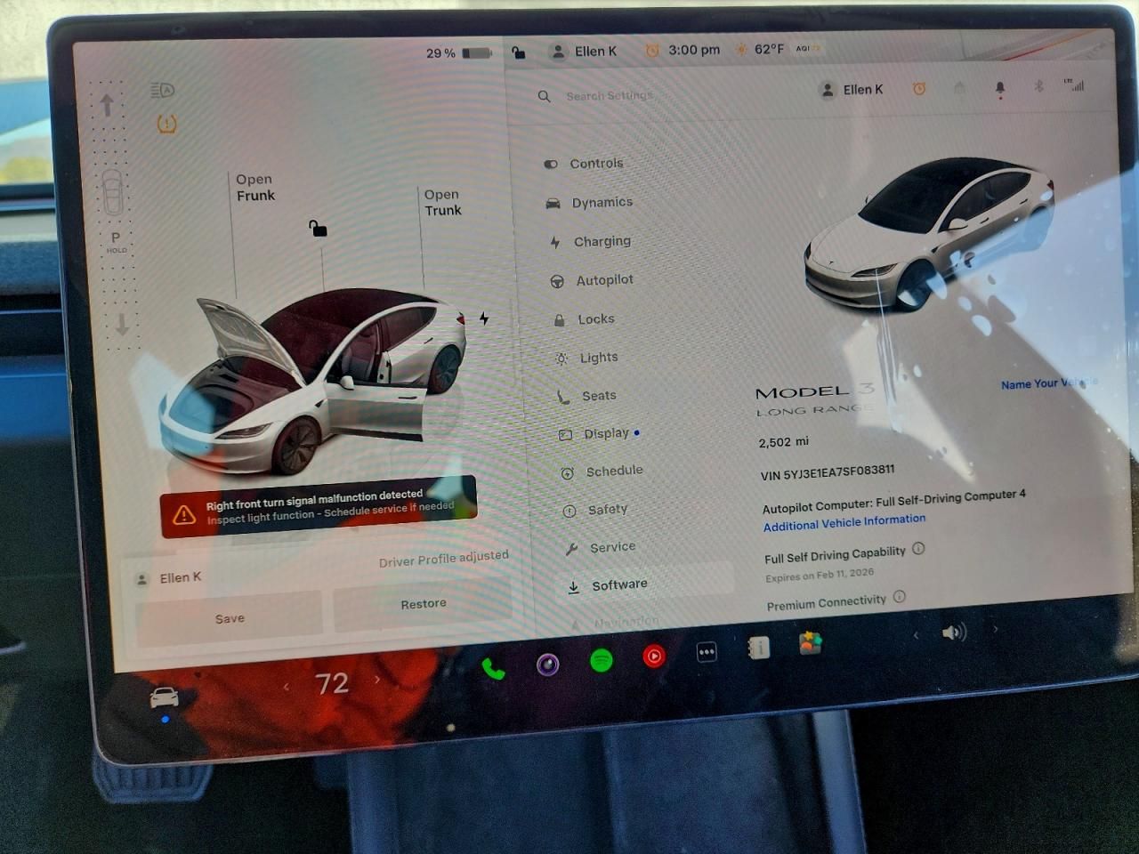 2025 Tesla Model 3