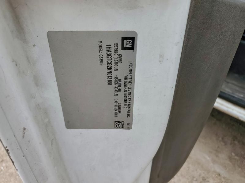 2019 Chevrolet Express G3500 BOX Truck