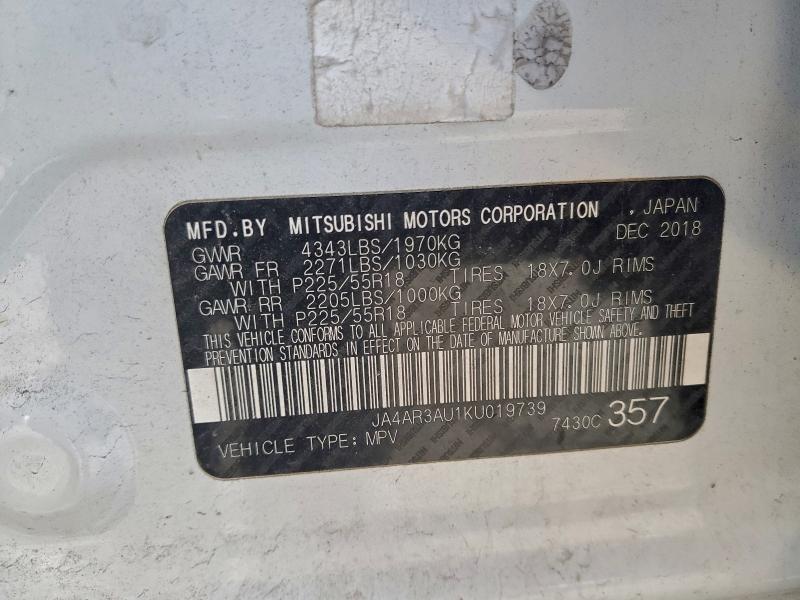 2019 Mitsubishi Outlander Sport es