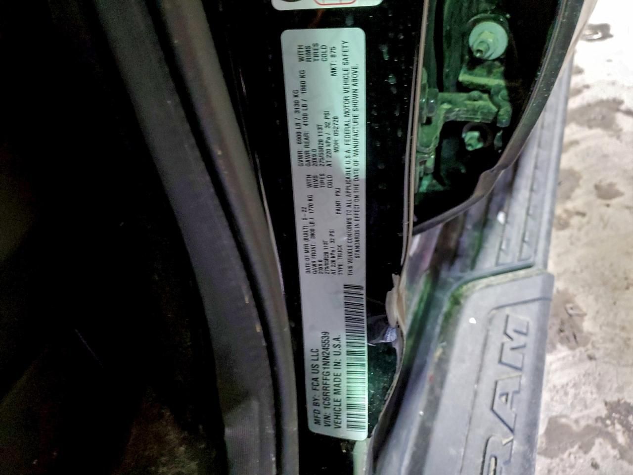 2022 Dodge Ram 1500 big Horn/lone Star