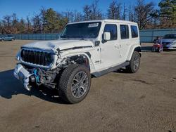 Jeep salvage cars for sale: 2024 Jeep Wrangler High Altitude 4XE