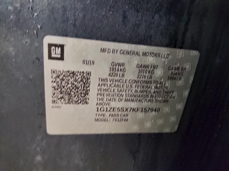 2019 Chevrolet Malibu Premier