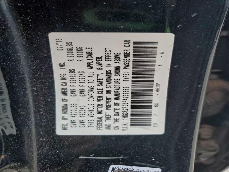 2015 Honda Accord lx