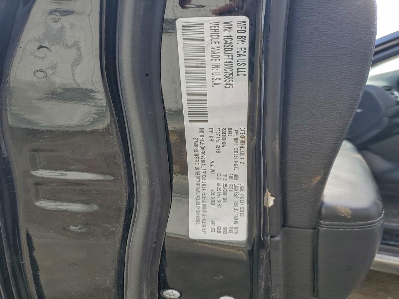 2021 Dodge Durango Pursuit