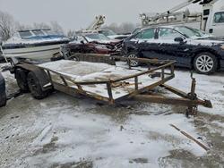 Salvage trucks for sale at Lansing, MI auction: 2010 Homemade Utility Trailer 6X16