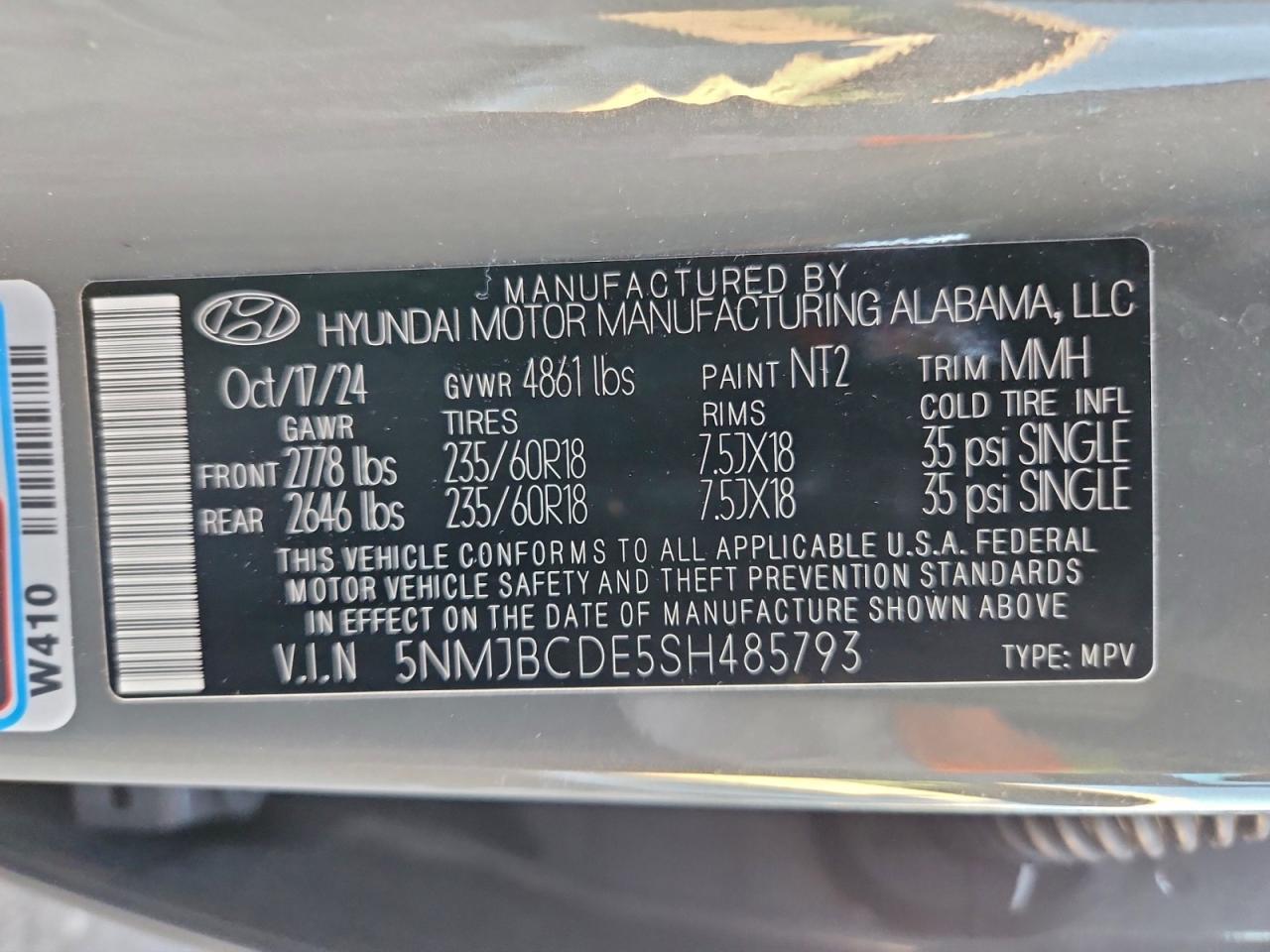 2025 Hyundai Tucson sel