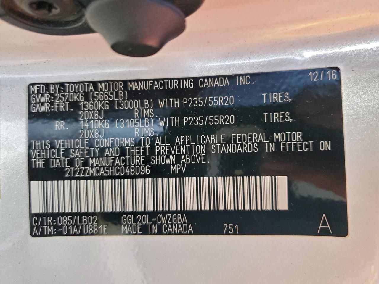 2017 Lexus Rx 350 Base