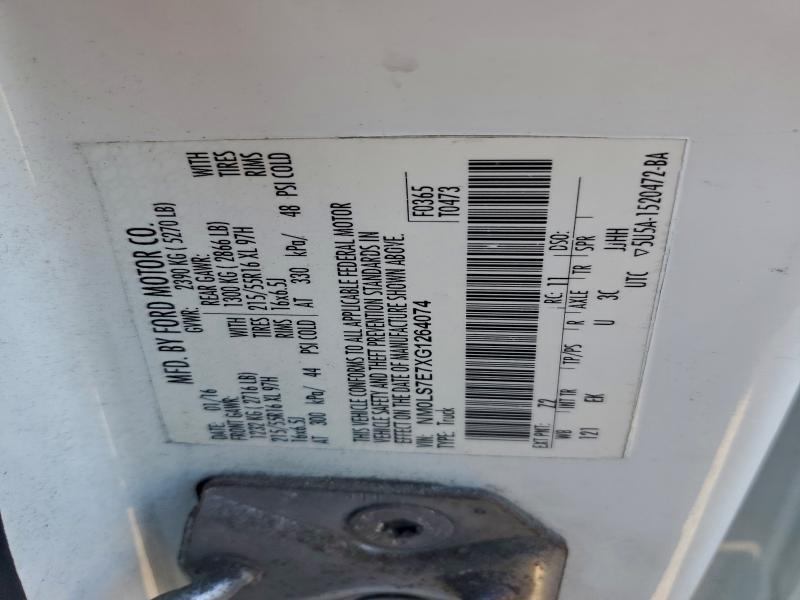 2016 Ford Transit Connect Delivery Van