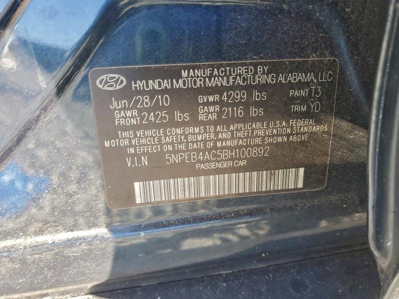2011 Hyundai Sonata gls