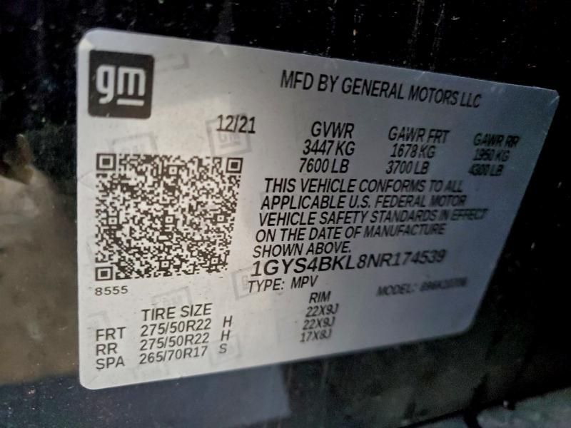 2022 Cadillac Escalade Premium Luxury