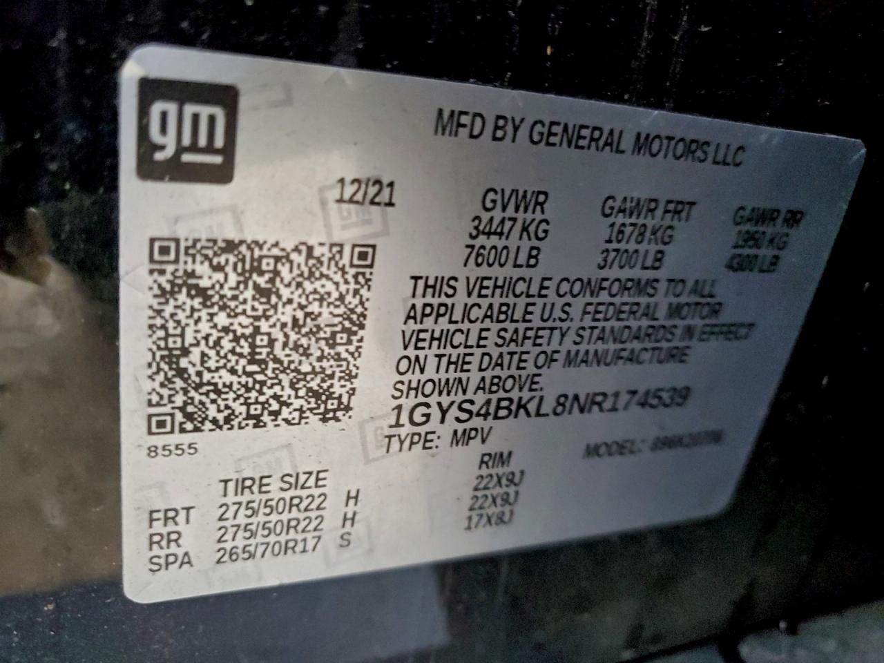 2022 Cadillac Escalade Premium Luxury