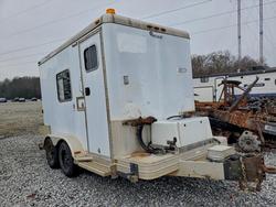 Salvage trucks for sale at Loganville, GA auction: 2000 Featherlite Fiber Optic Splcling Trailer