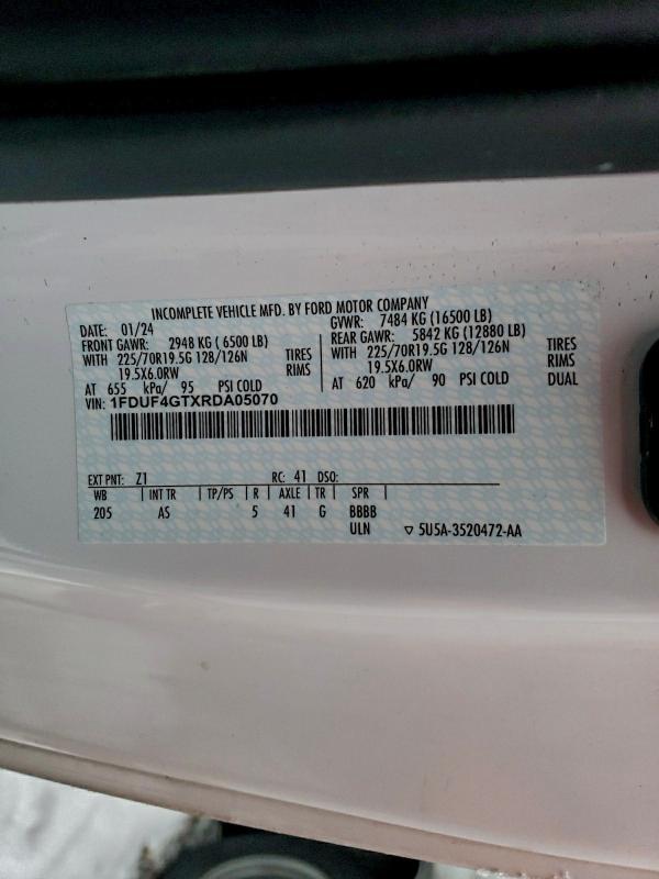 2024 Ford F450 Super Duty Refrigerated BOX Truck
