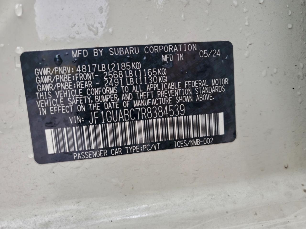 2024 Subaru Impreza