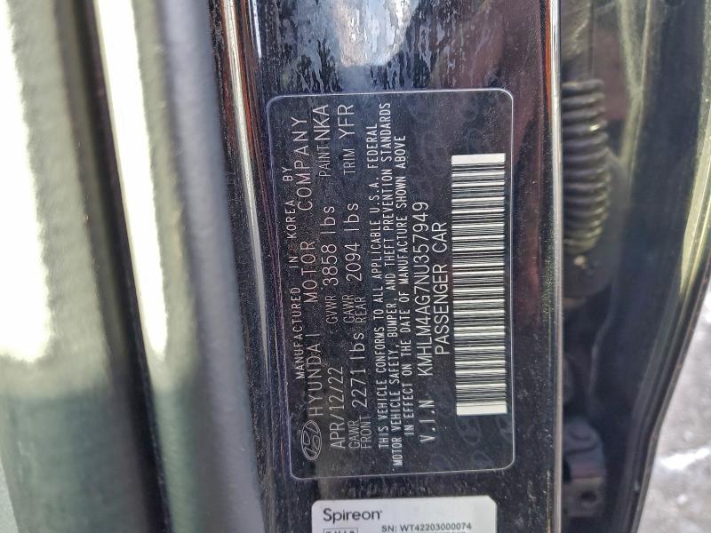 2022 Hyundai Elantra sel