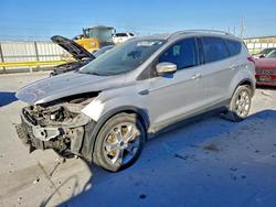 Salvage cars for sale from Copart Haslet, TX: 2015 Ford Escape Titanium