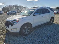 Salvage cars for sale from Copart Mebane, NC: 2016 Chevrolet Equinox ltz