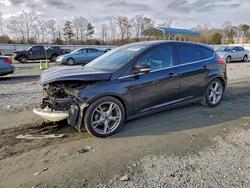 2015 Ford Focus Titanium en venta en Spartanburg, SC