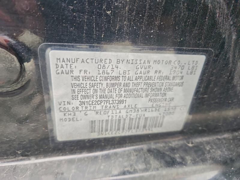 2015 Nissan Versa Note s