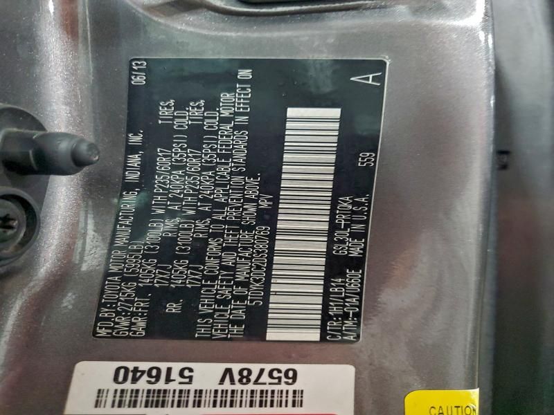 2013 Toyota Sienna xle