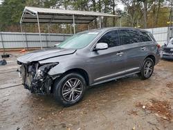 Salvage cars for sale from Copart Austell, GA: 2016 Infiniti Qx60