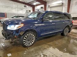 Salvage cars for sale from Copart Ham Lake, MN: 2019 Lincoln Navigator l Reserve