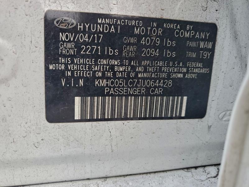 2018 Hyundai Ioniq Limited