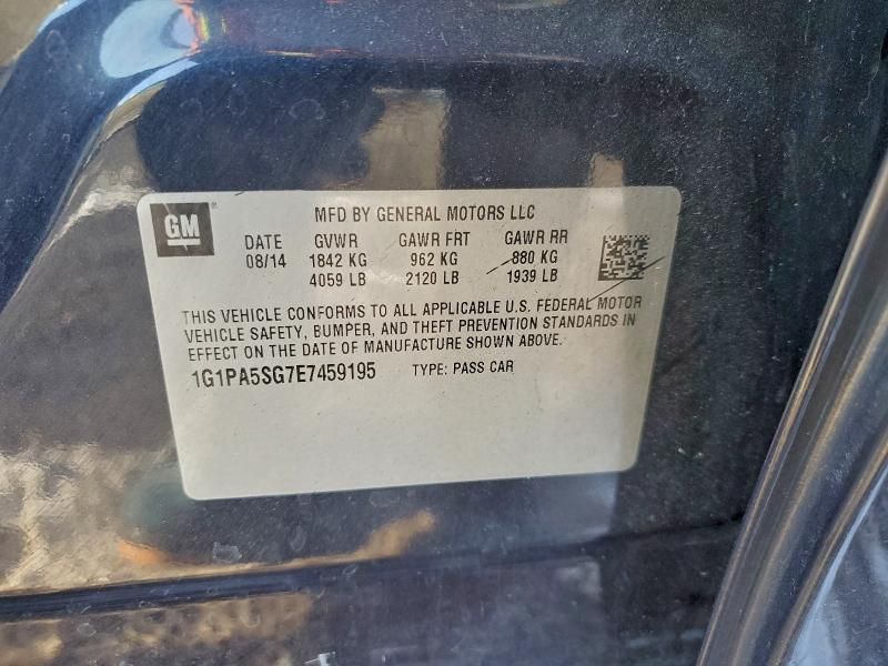 2014 Chevrolet Cruze ls