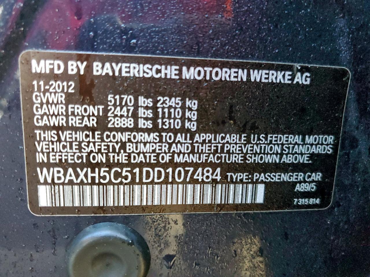2013 BMW 528 xi