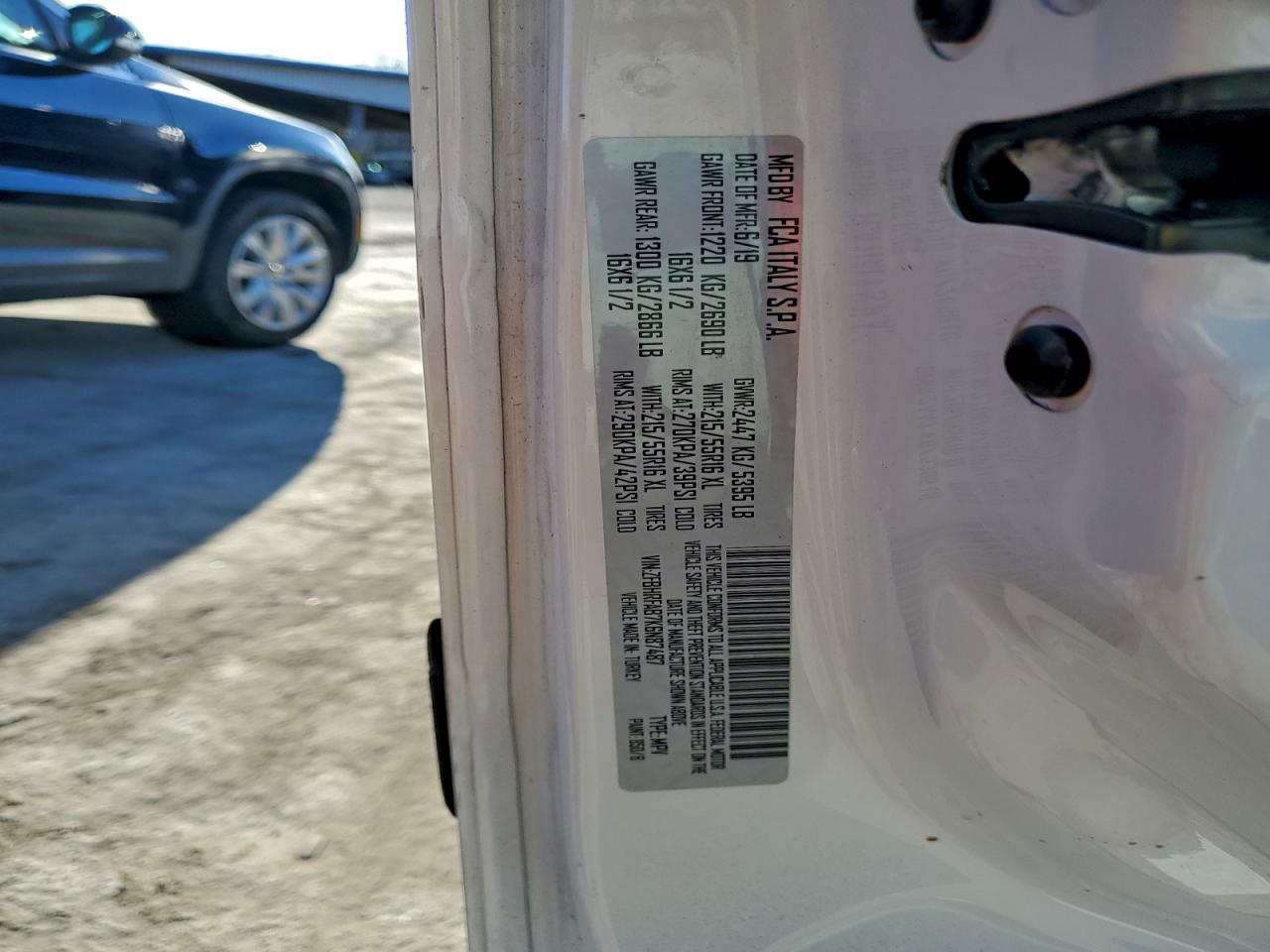2019 Dodge RAM Promaster CI