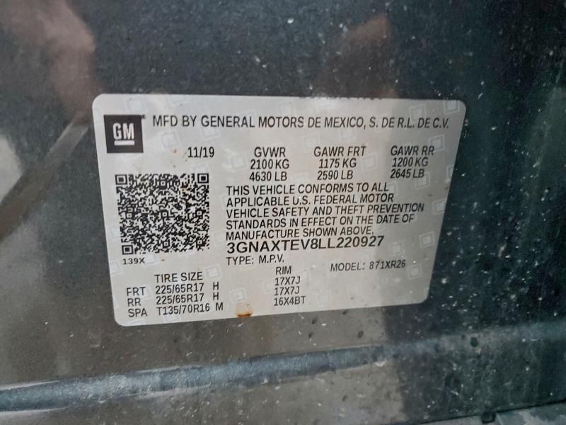 2020 Chevrolet Equinox lt