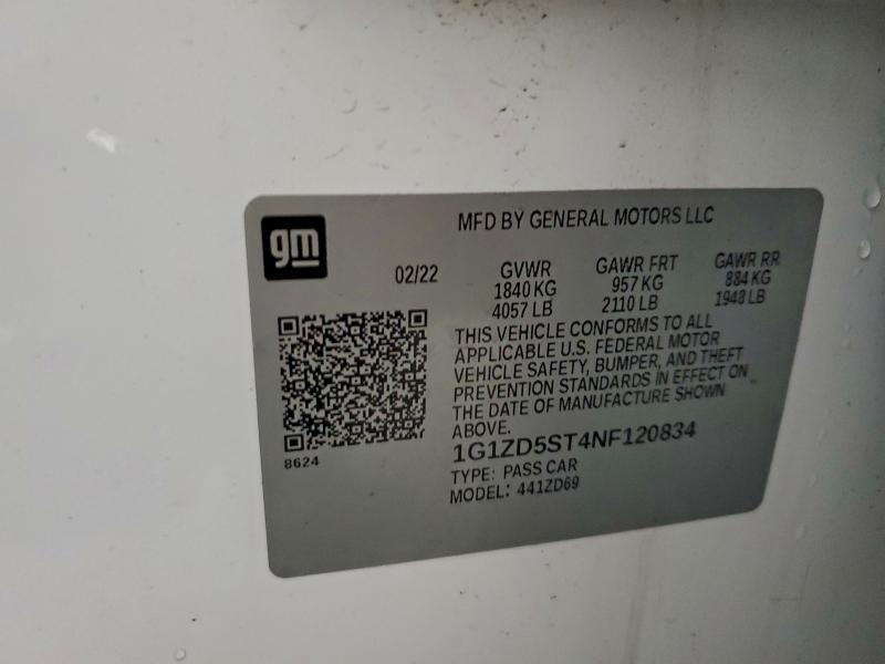 2022 Chevrolet Malibu lt