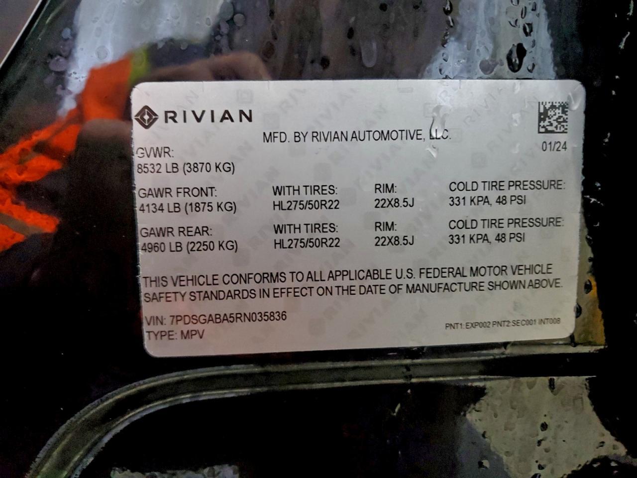 2024 Rivian R1S Adventure