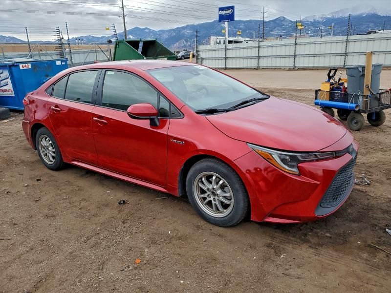 2020 Toyota Corolla le