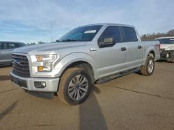 Salvage trucks for sale at New Britain, CT auction: 2017 Ford F150 Supercrew
