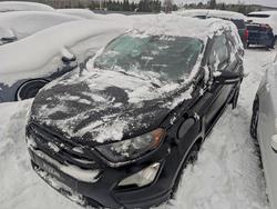 Ford salvage cars for sale: 2019 Ford Ecosport ses