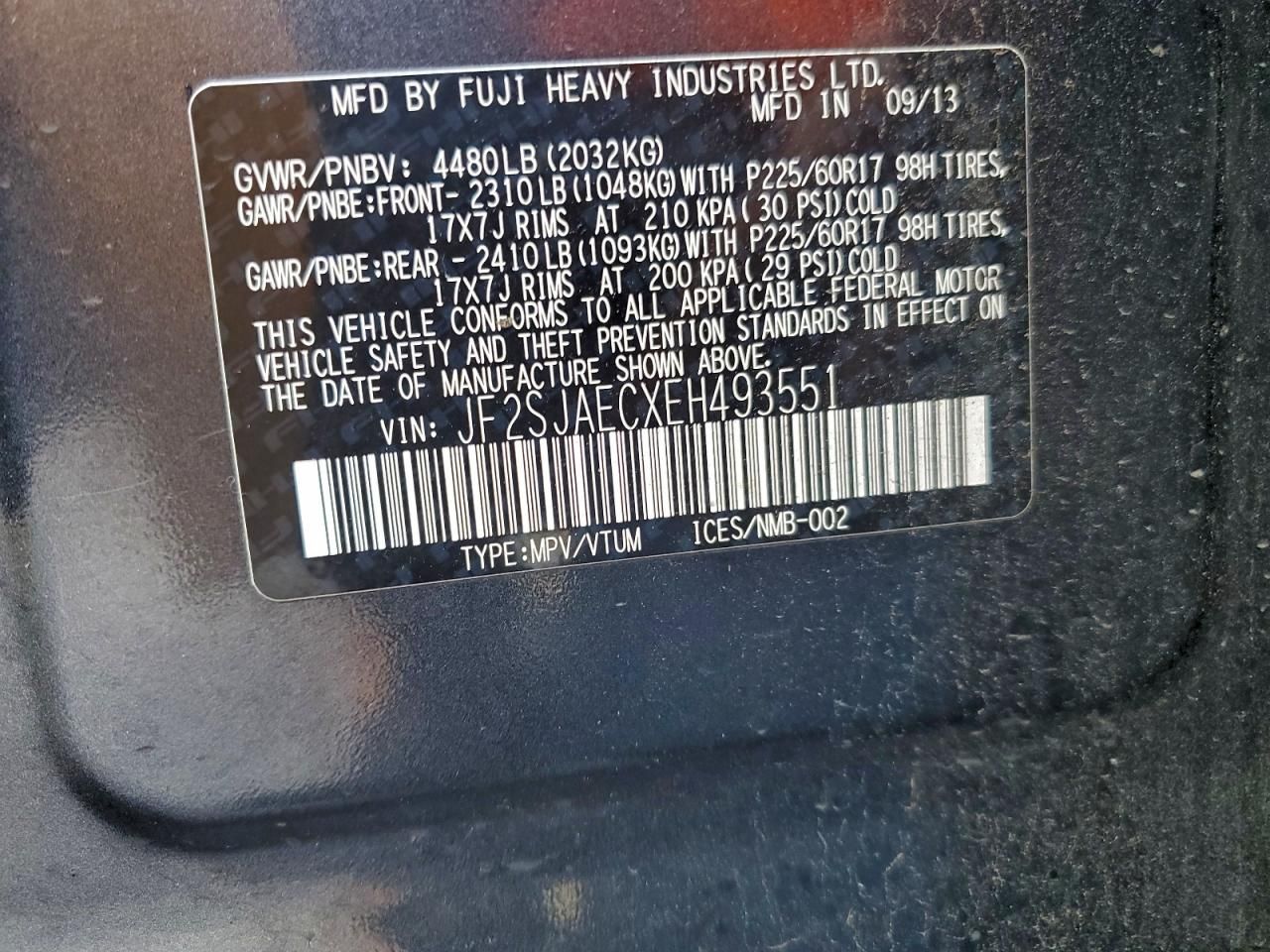 2014 Subaru Forester 2.5i Premium