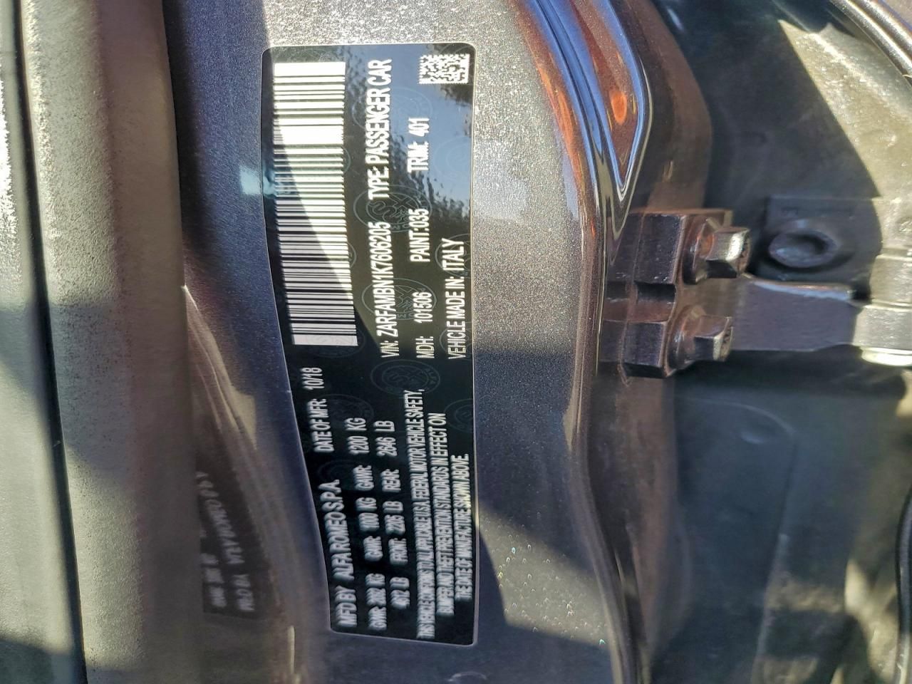 2019 Alfa Romeo Giulia ti