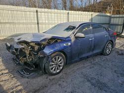 KIA Vehiculos salvage en venta: 2018 KIA Optima lx
