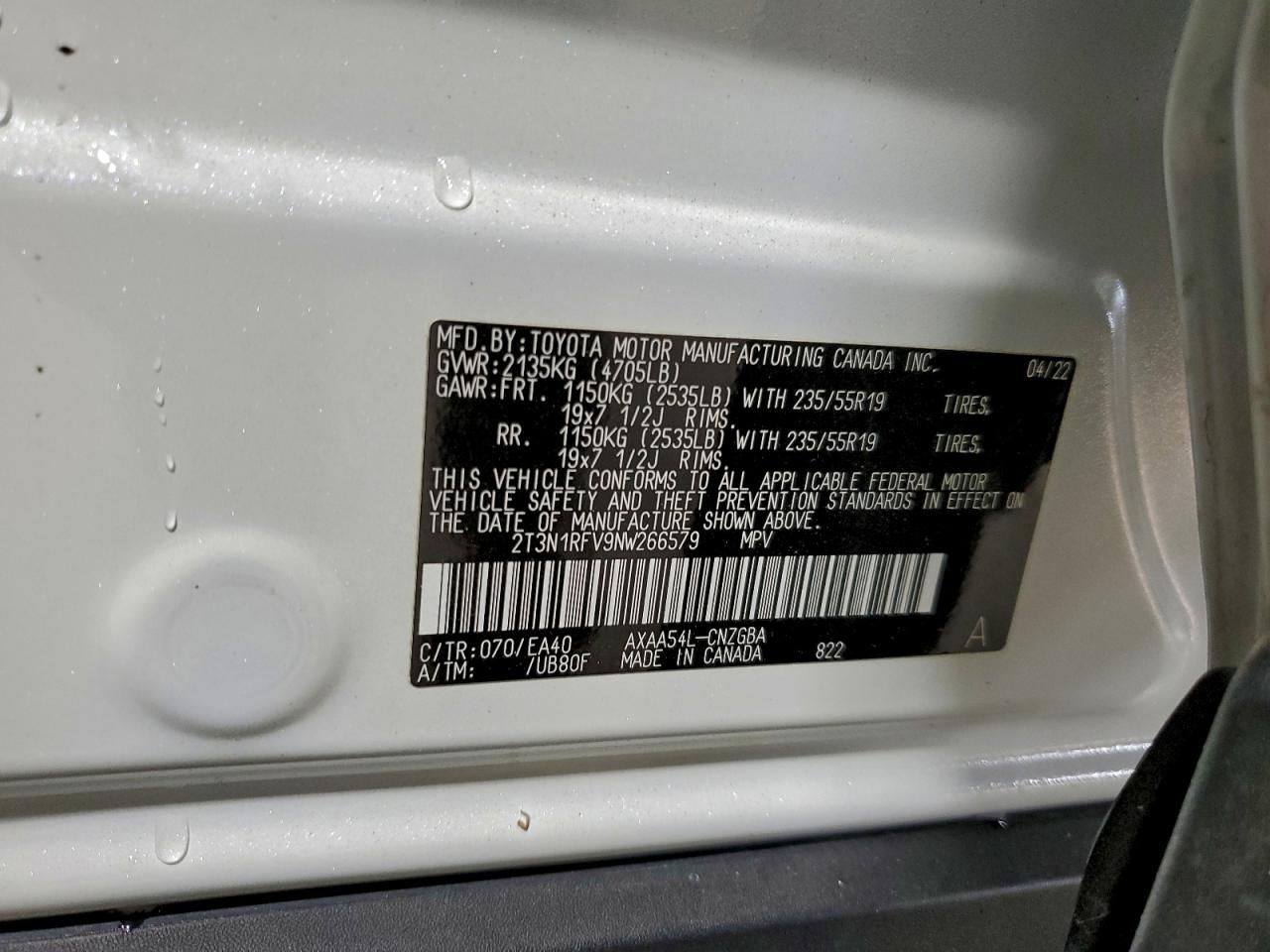 2022 Toyota Rav4 Limited