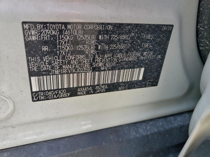 2019 Toyota Rav4 xle