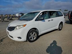 Toyota Sienna Base salvage cars for sale: 2012 Toyota Sienna Base