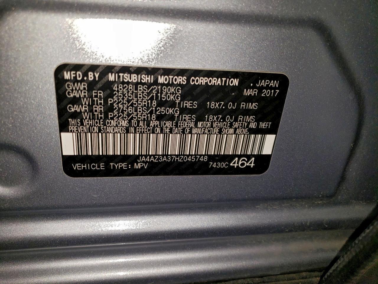 2017 Mitsubishi Outlander se