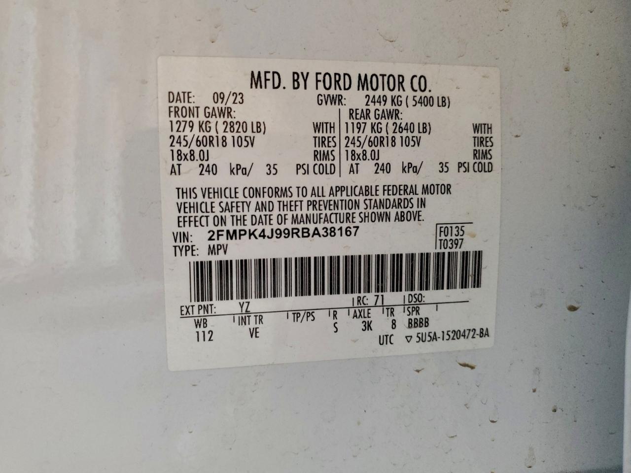 2024 Ford Edge sel