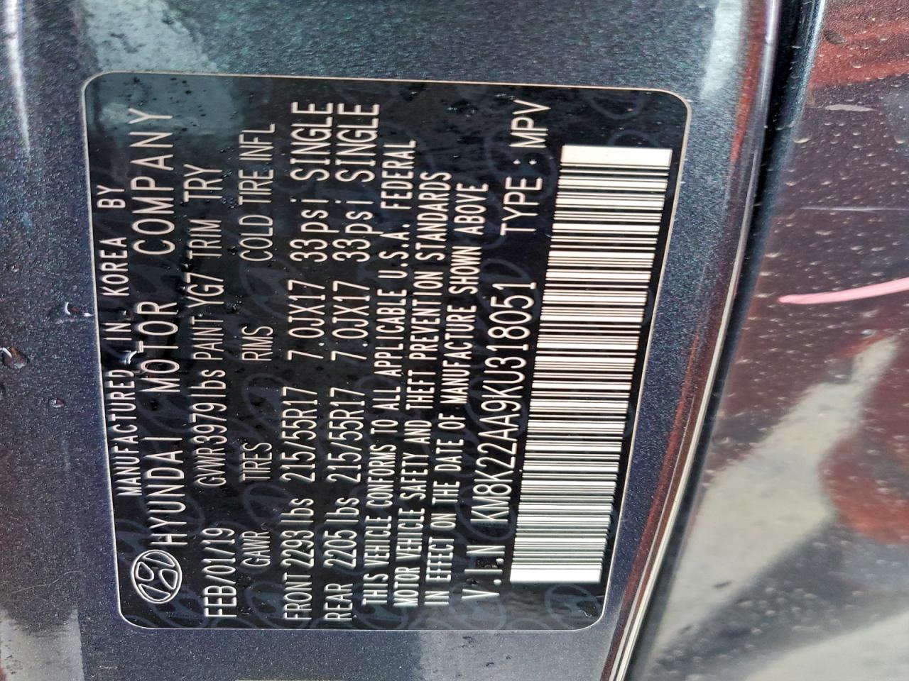 2019 Hyundai Kona sel