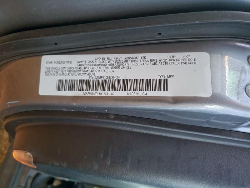 2008 Subaru Outback 2.5i