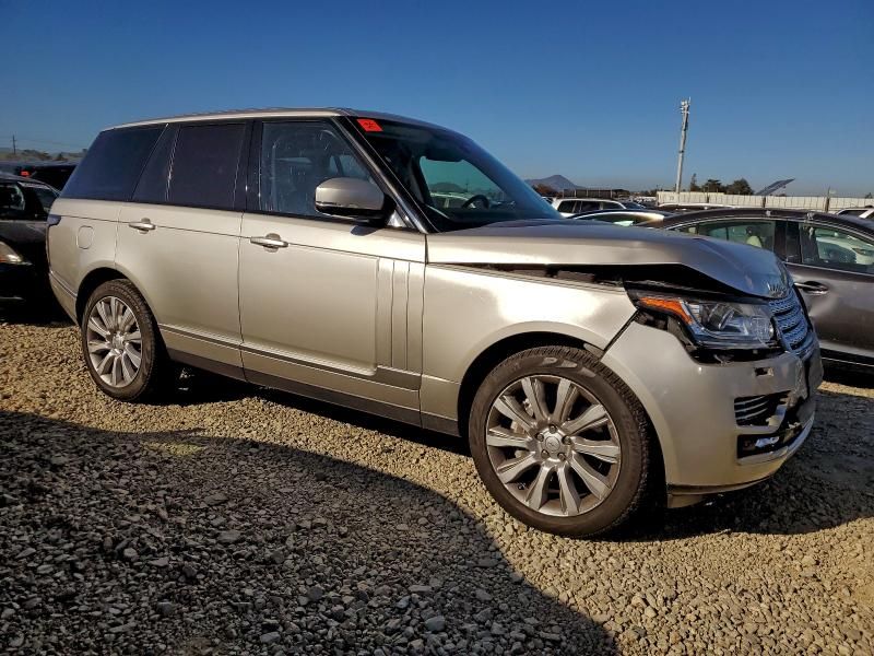 2016 Land Rover Range Rover Supercharged